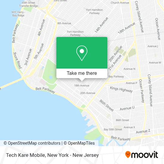 Tech Kare Mobile map