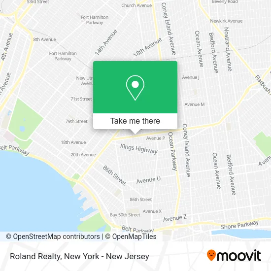 Roland Realty map