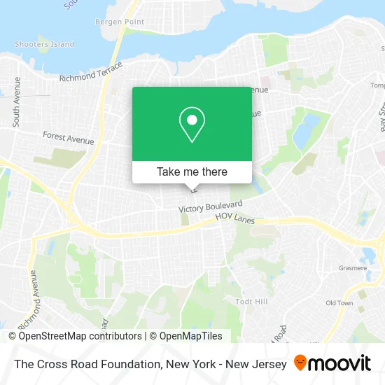 The Cross Road Foundation map