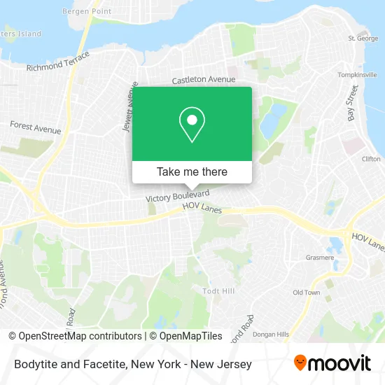 Bodytite and Facetite map