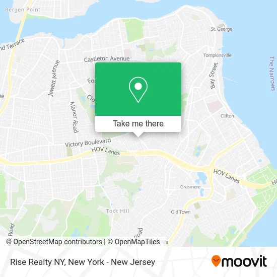 Rise Realty NY map