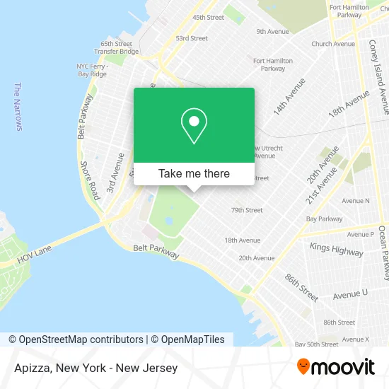 Apizza map