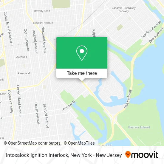 Intoxalock Ignition Interlock map