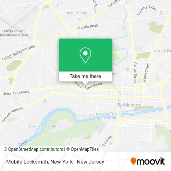 Mobile Locksmith map