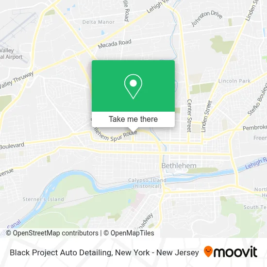 Black Project Auto Detailing map