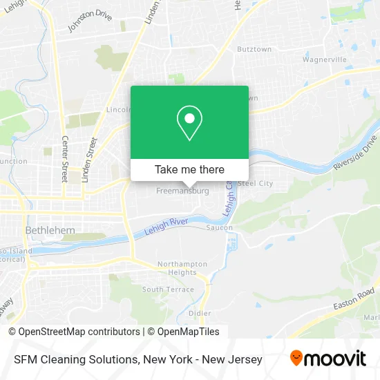 SFM Cleaning Solutions map