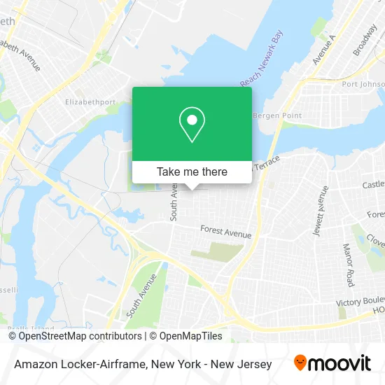 Amazon Locker-Airframe map