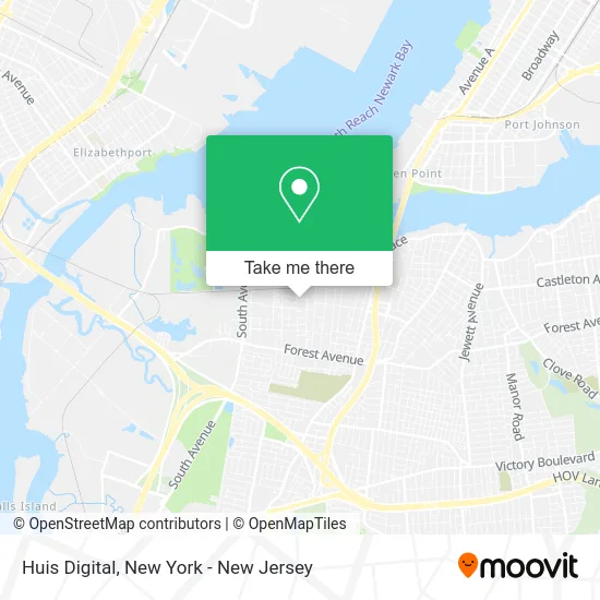 Huis Digital map