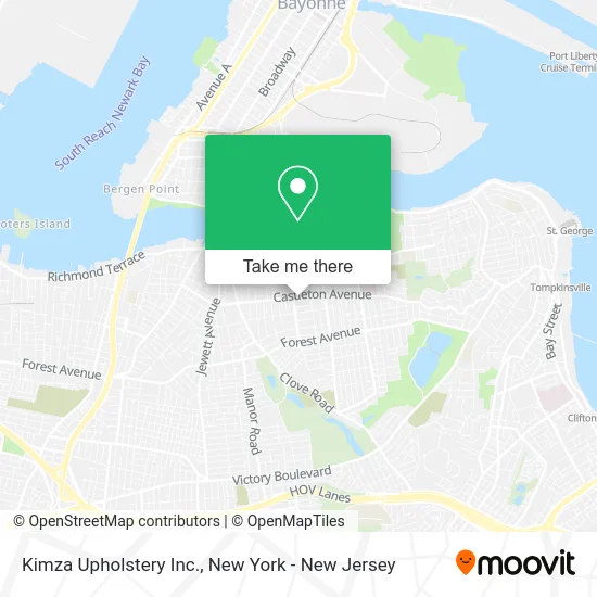 Mapa de Kimza Upholstery Inc.