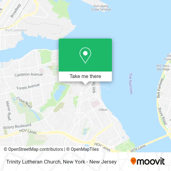 Trinity Lutheran Church map