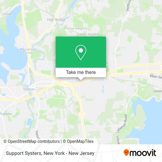 Support Systers map