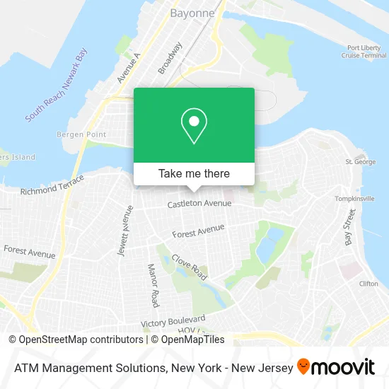 ATM Management Solutions map