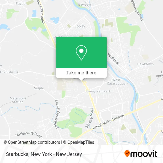 STARBUCKS map