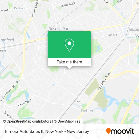 Elmora Auto Sales II map