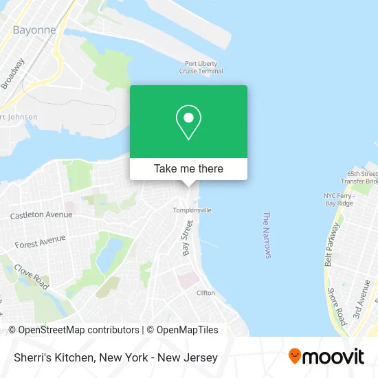 Sherri's Kitchen map