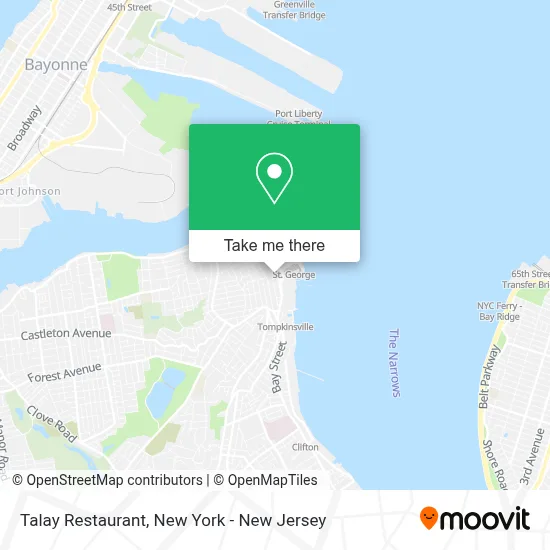 Talay Restaurant map