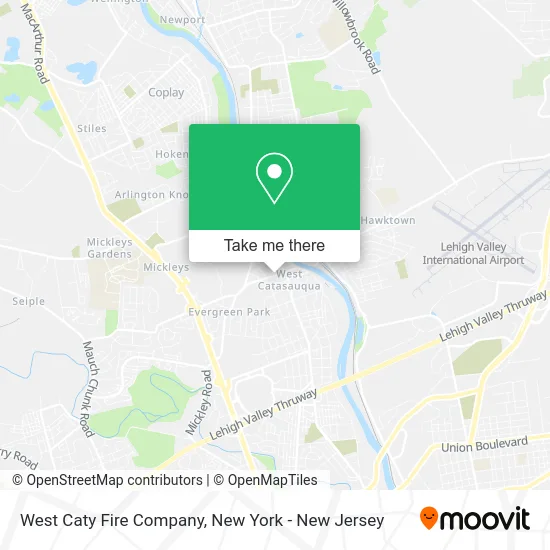 Mapa de West Caty Fire Company