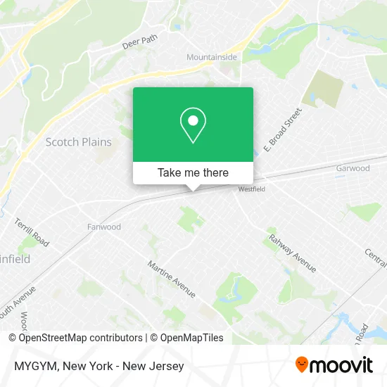 MYGYM map
