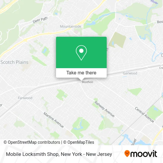 Mobile Locksmith Shop map