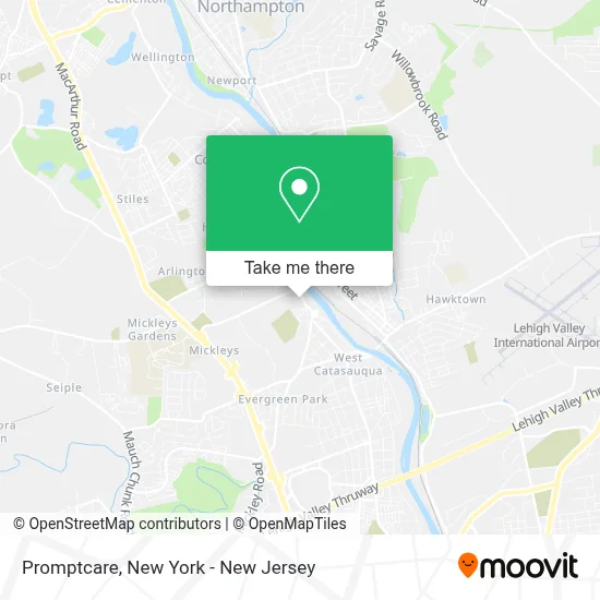 Promptcare map