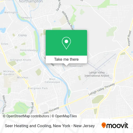 Seer Heating and Cooling map
