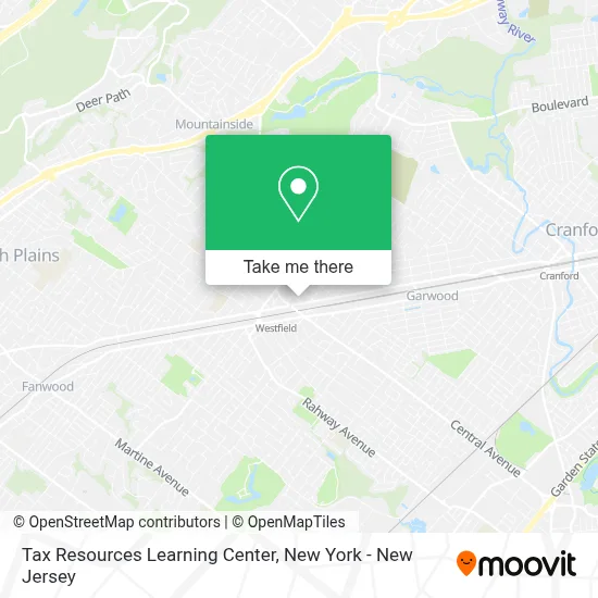 Tax Resources Learning Center map