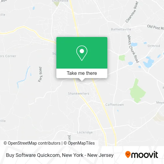 Buy Software Quickcom map