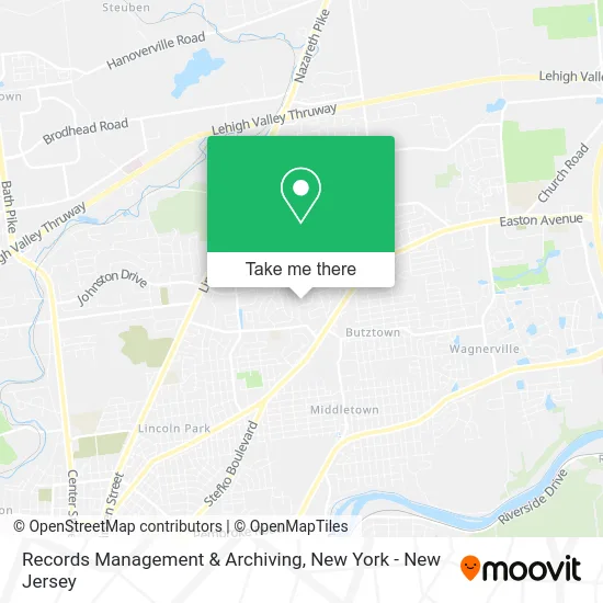 Records Management & Archiving map