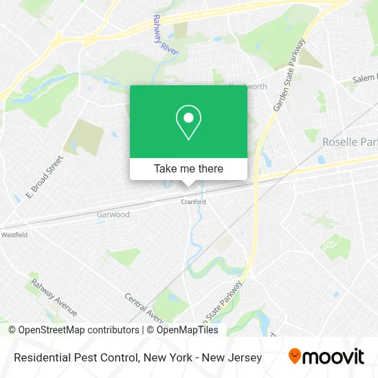 Residential Pest Control map