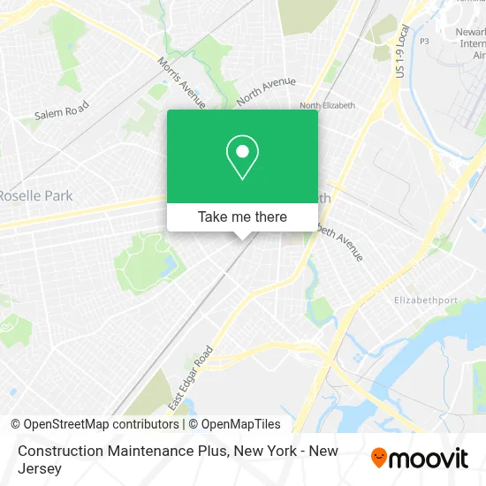 Construction Maintenance Plus map