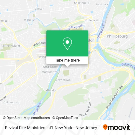 Revival Fire Ministries Int'l map