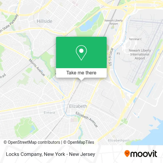 Locks Company map