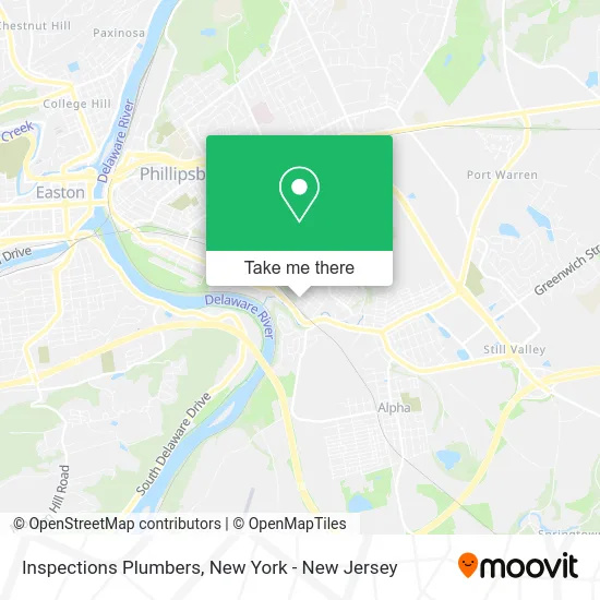 Inspections Plumbers map