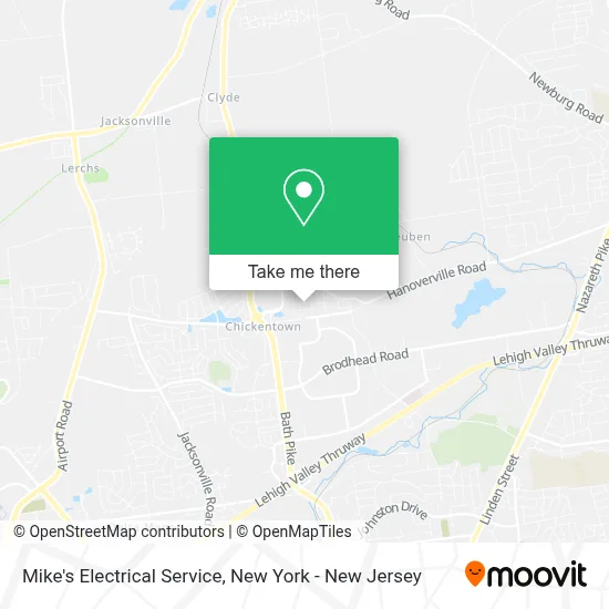 Mike's Electrical Service map