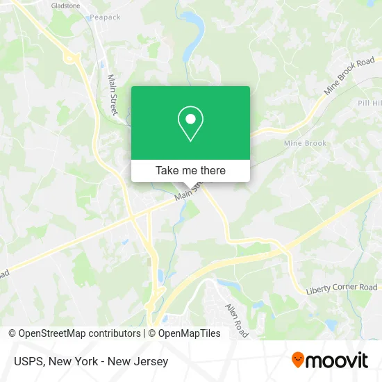 Mapa de USPS