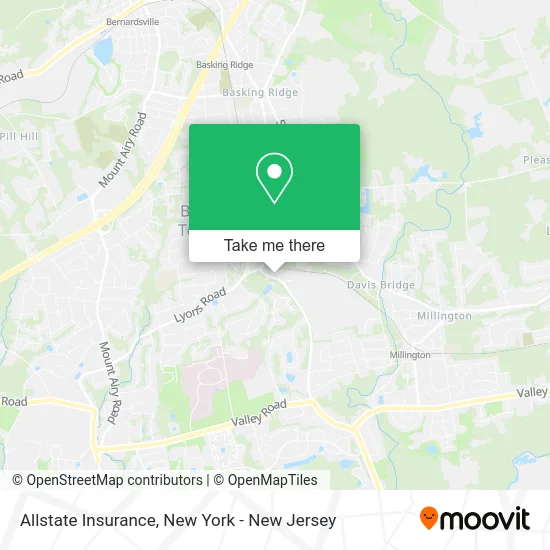 Allstate Insurance map