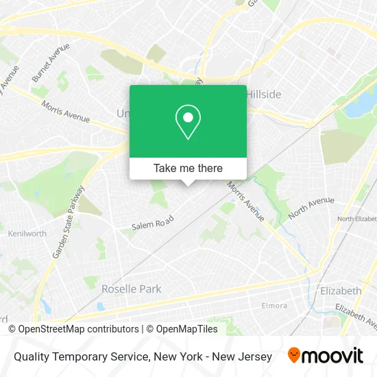 Quality Temporary Service map