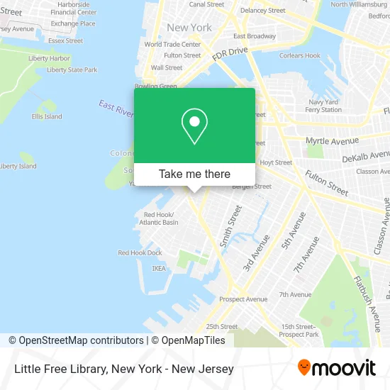 Little Free Library map