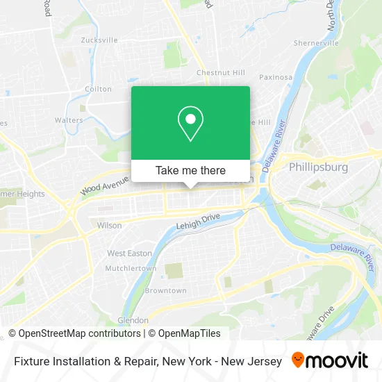 Fixture Installation & Repair map