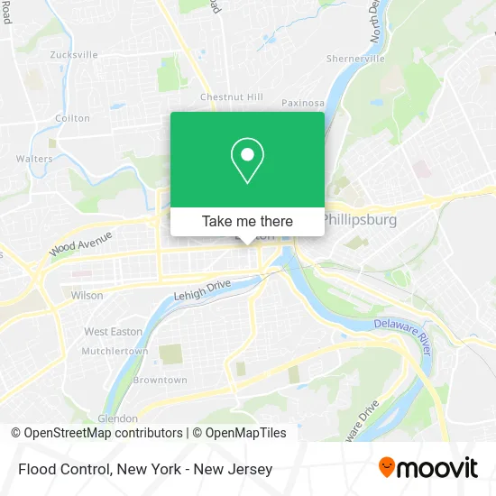 Flood Control map