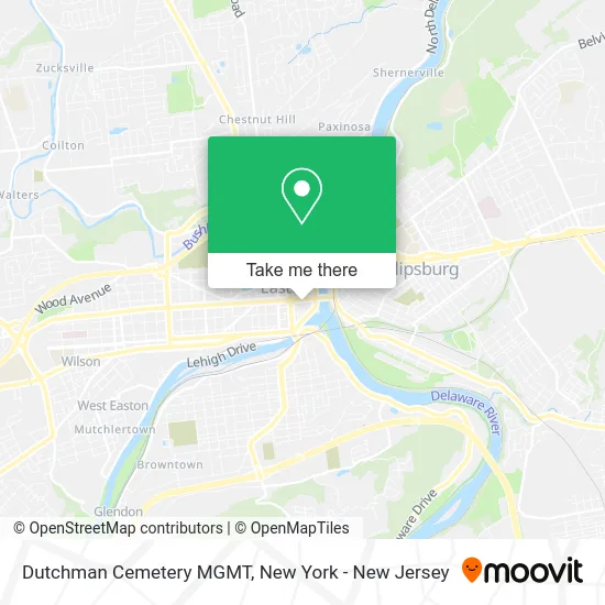 Dutchman Cemetery MGMT map
