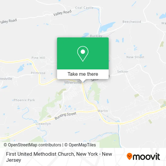First United Methodist Church map