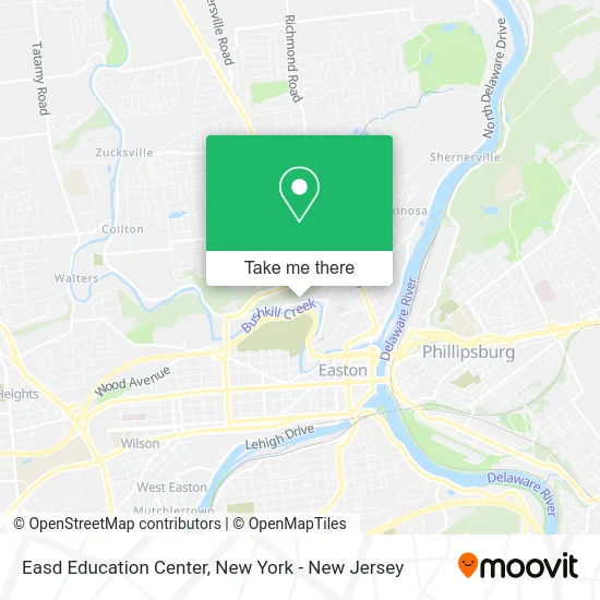 Easd Education Center map