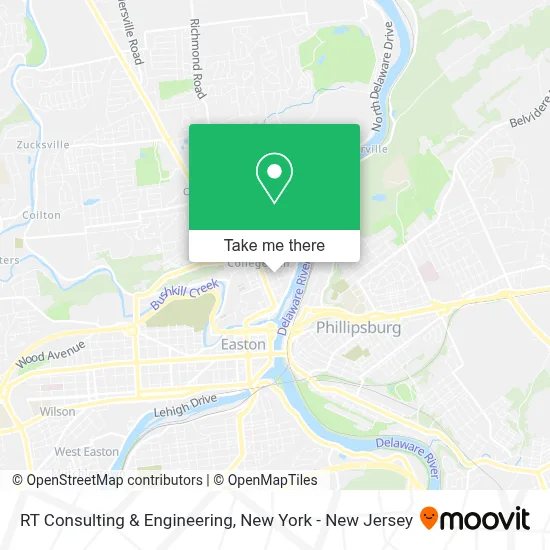 RT Consulting & Engineering map