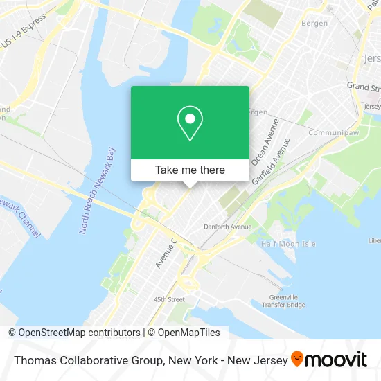 Thomas Collaborative Group map