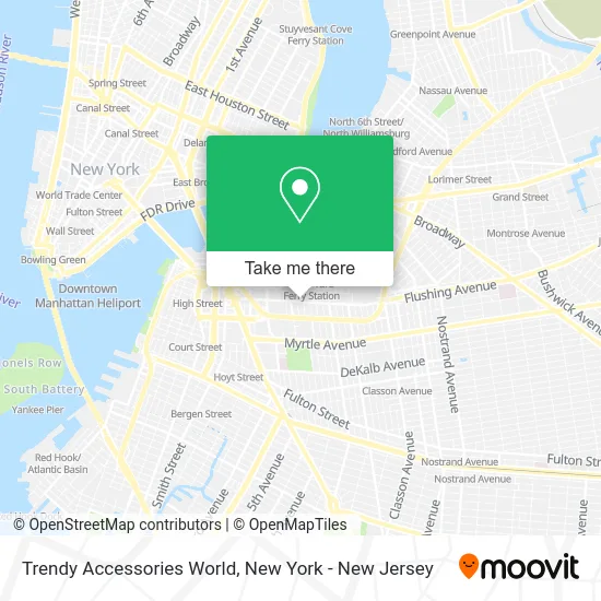 Trendy Accessories World map