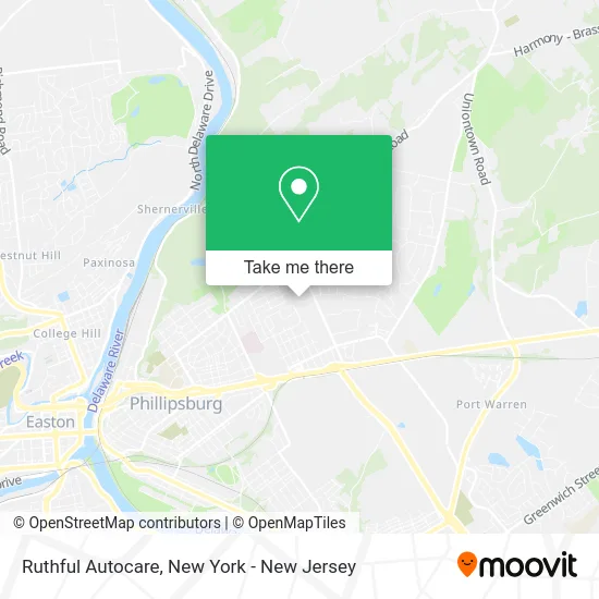 Ruthful Autocare map