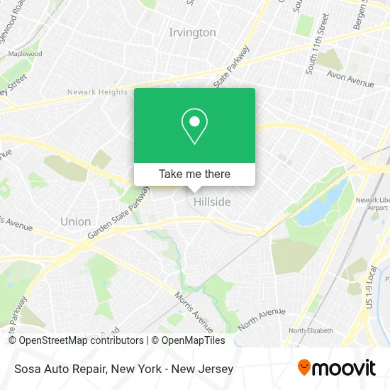 Sosa Auto Repair map