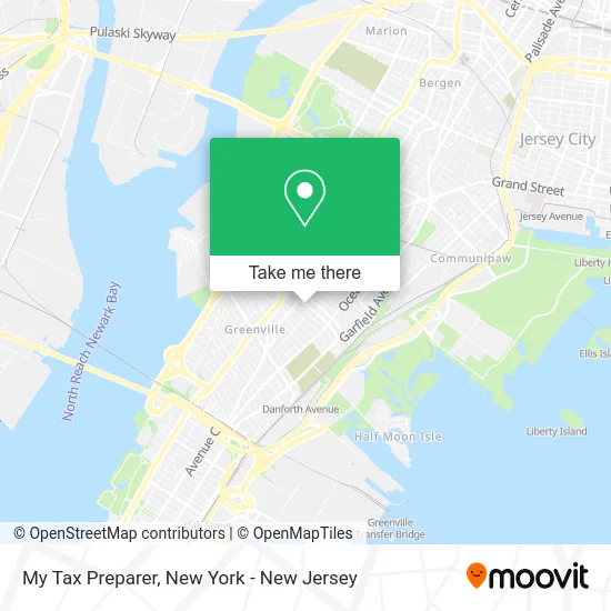 My Tax Preparer map