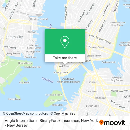 Anglo International BinaryForex Insurance map